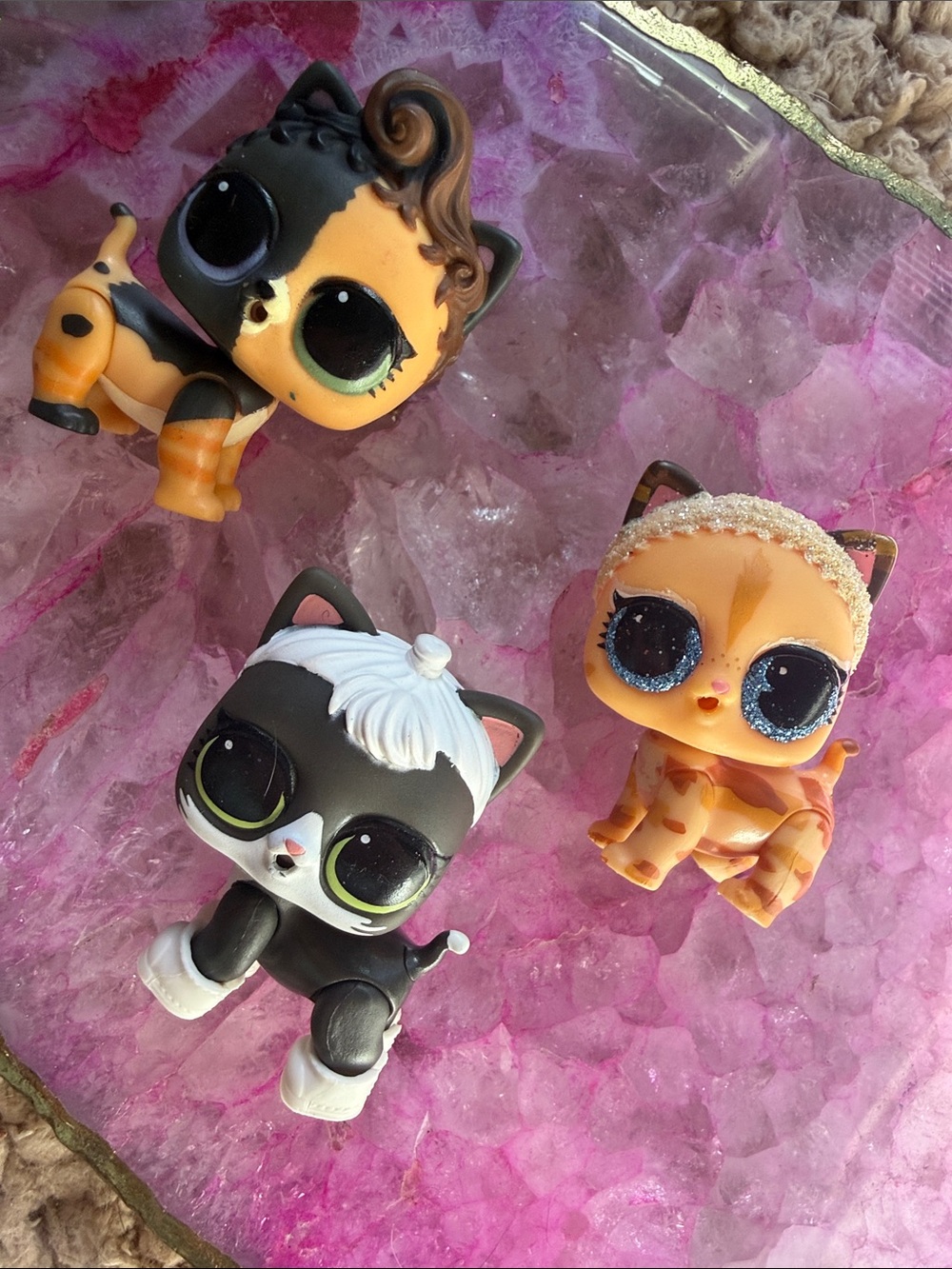Lol Surprise Pet Series 3 Wave 1 Catnap Club Fresh Feline & SECRET AGENT KITTY